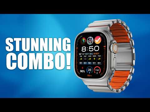 Apple Watch Ultra's ULTIMATE Titanium Watch Band!