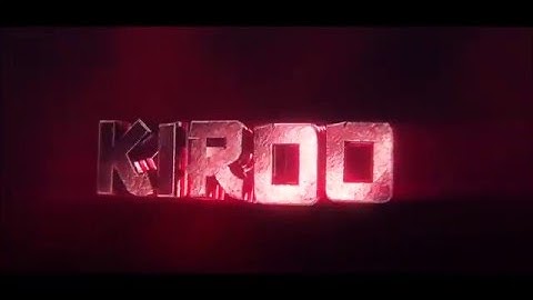 Intro for Kiroo (Blender/AE)