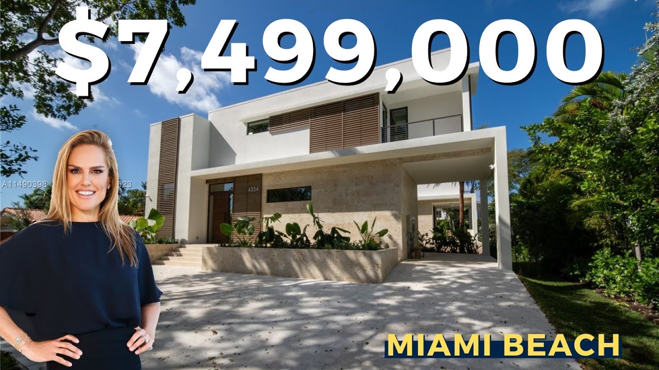 Inside $7.5 MILLION Residence Miami Beach | ANNA SHERRILL Team