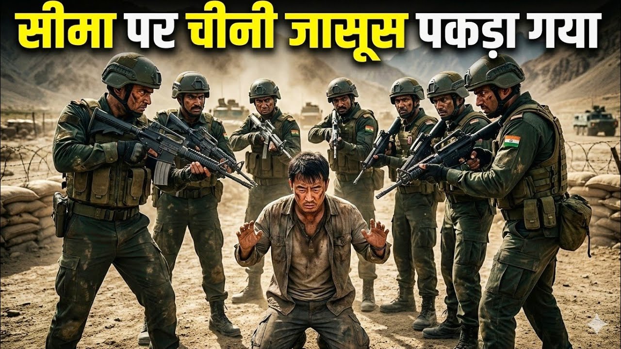 चीनी जासूस शहर में छुपा था 😱 | भारतीय🇮🇳फौजी ने खेल खत्म कर दिया 🔥 #chinijasoos Vs #IndianArmy 🇮🇳