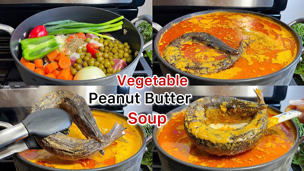 Healthy Peanut Butter Soup/ nkatenkwan recipe /groundnut soup/most