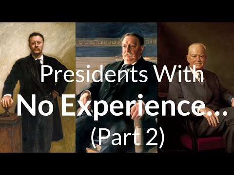 किन अमेरिकी राष्ट्रपतियों के पास सबसे कम राजनीतिक अनुभव था? (भाग 2)
