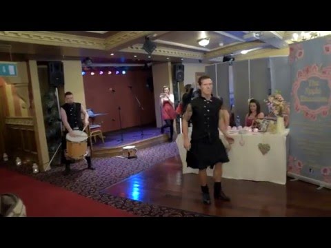The Hit Machine Drummers at the Funky Wedding Fayre February 2016
