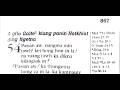Late 54:1-7 (Hilh Cian Kithuah Lai Siangtho) Psalm 51:1-7