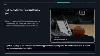 Bulls Finalizing Tiago Splitter Head-Coach Hire