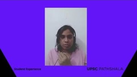 UPSC Pathshala Review by Varsha | Student Testimonial