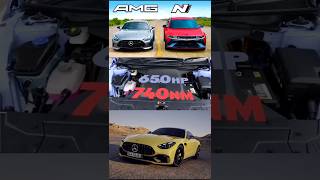 Mercedes-AMG GT v Hyundai IONIQ 5 N:DRAG RACE #shorts #Mercedes #hyundai #drag