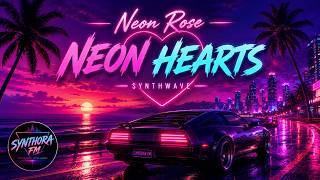Neon Rose – Neon Hearts | Official Music Video (Synthwave)