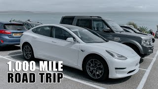 1,000 Mile Road Trip in a Tesla Model 3 (UK)