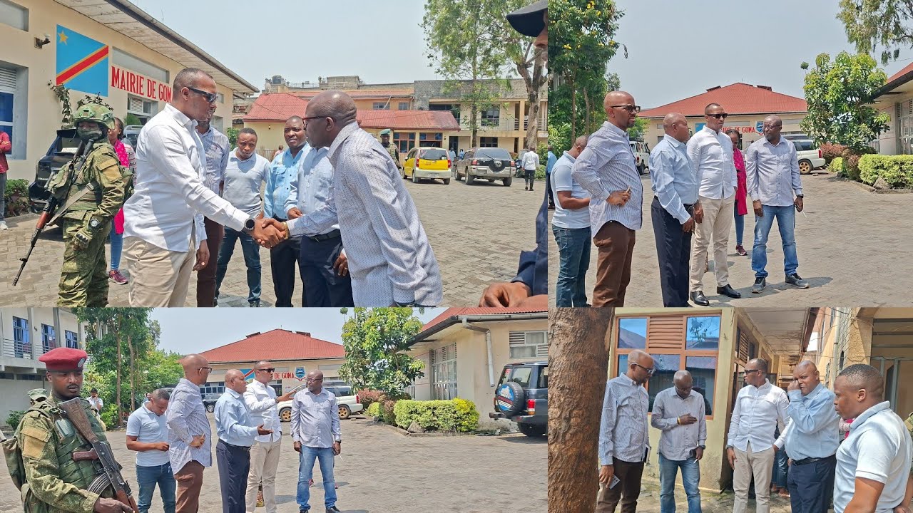 AFC/M23GOMA: DESCENTE STRATEGIQUE DU VICEGOUVERNEUR WILLY MANZI A LA MAIRIE DEGOMA