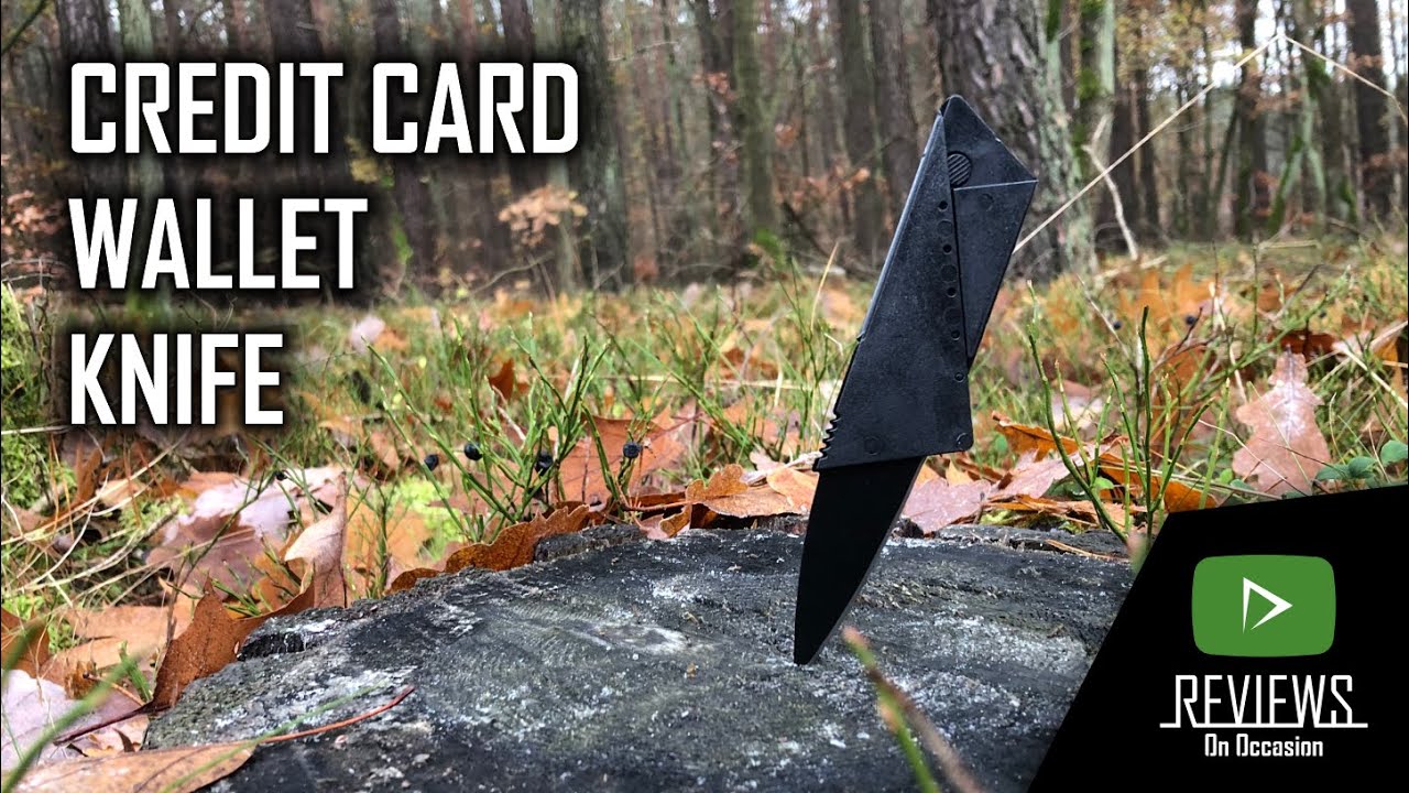 Credit Card Wallet Knife field test - Reviews On Occasion