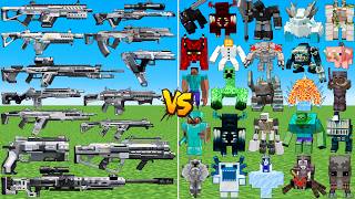 What TaCZ Titanfall 2 Gun Can Defeat The Most Every Bosses in Minecraft?
