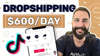 How I Made $600 In ONE DAY Dropshipping Using TikTok