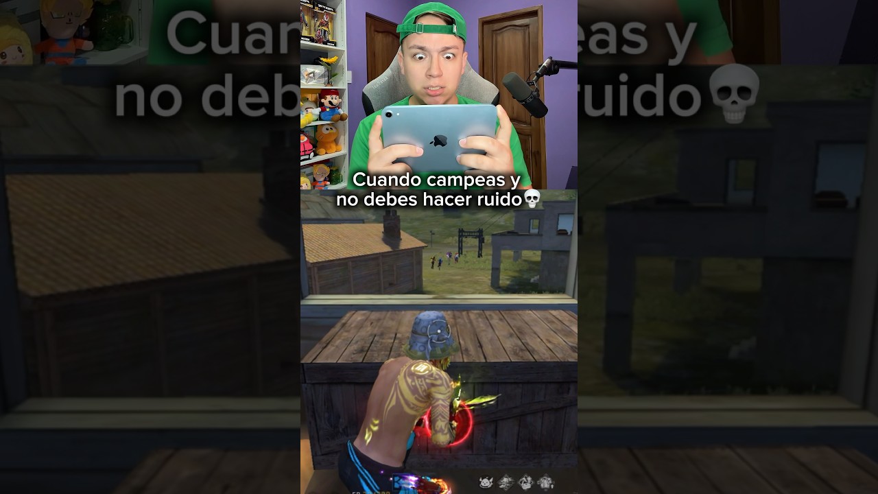 Cuando estás campeando y haces ruido😨!