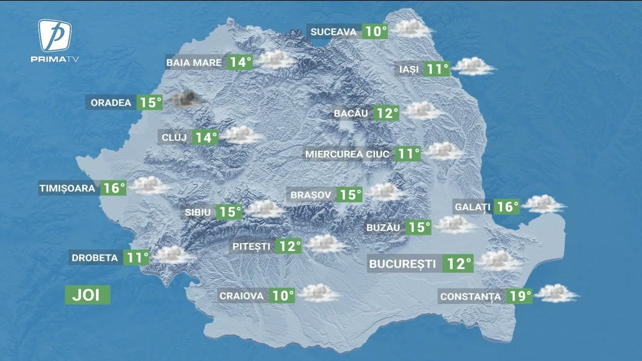 Meteo - 20 noiembrie. Vreme cu temperaturi peste media obisnuita a perioadei