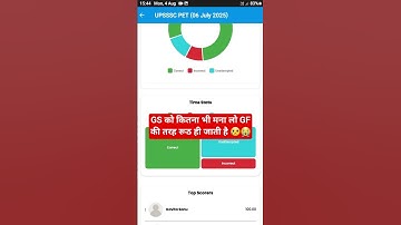 Thumbnail of UPSSSC PET 2025 mock test analysis #upsssc #upssscpet #rwa #rojgarwithankit #pet #ssc #shorts #viral