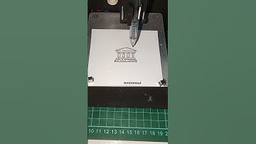 Satisfying CNC Plotter Art | World Heritage Day Tribute 🏛️✏️ #cnc