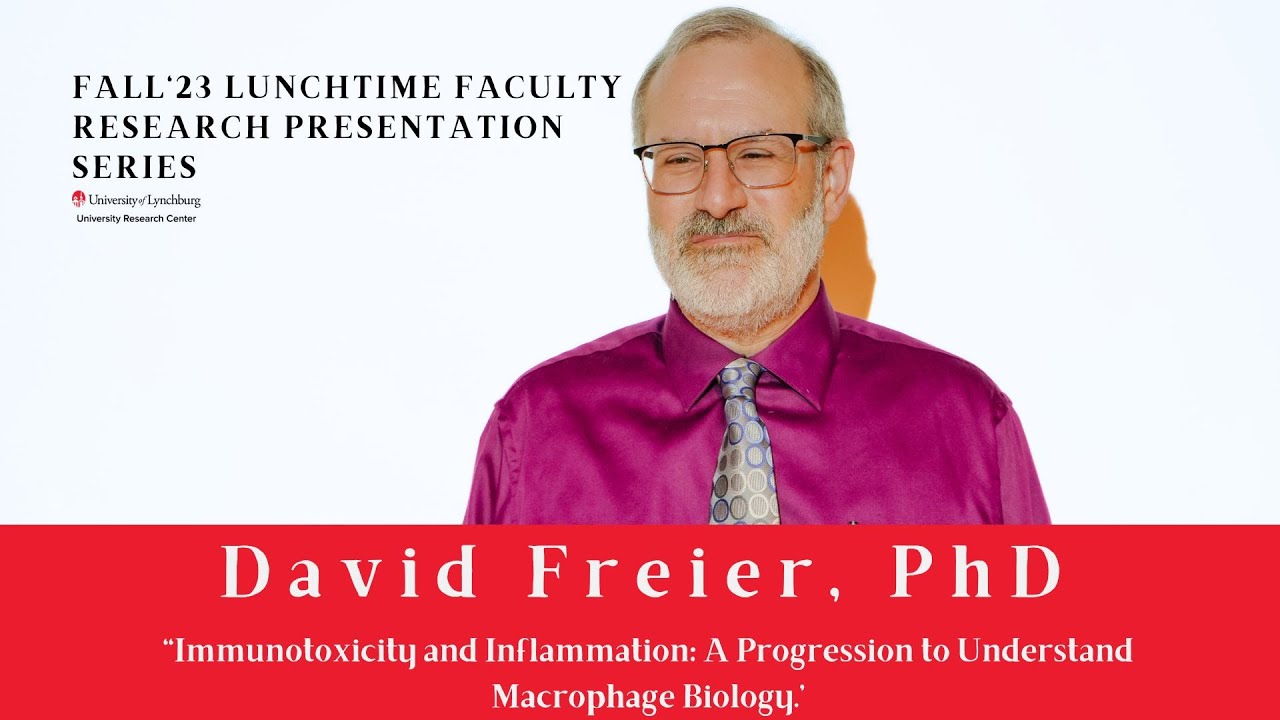 David Freier: “Immunotoxicity and Inflammation: A Progression to ...