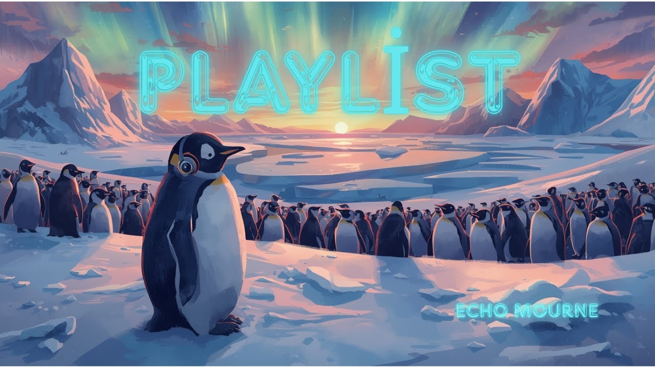 🐧 Antarctic Dreams | Lofi Beats to Study/Relax To | Cute Penguin Ambience ❄️ Playlist