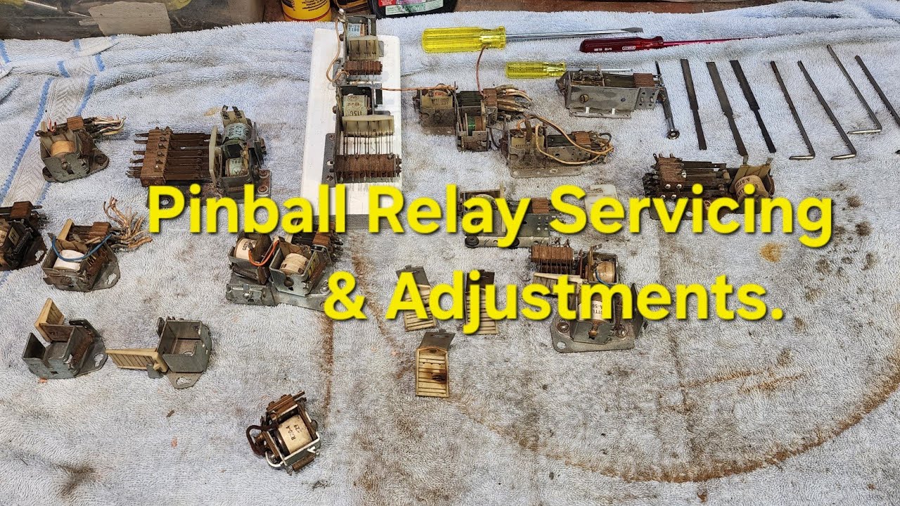 Регулировка реле в пинболе и пояснения к ней. Готтлиб, Уильямс, Балли.