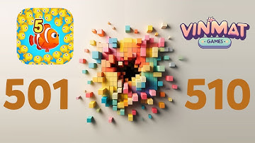 Fishdom - Level 501 - Level 510 Gameplay #fishdom #games #gameplay #fishdomgameplay