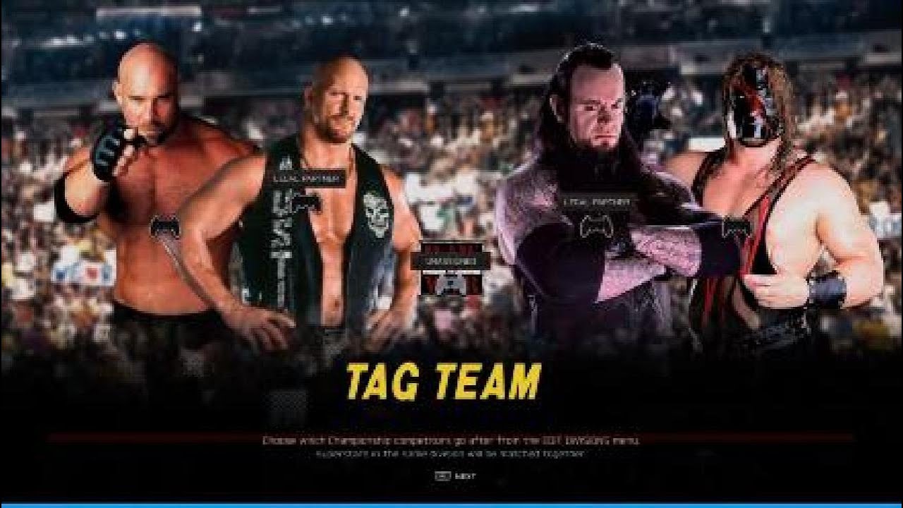 Stone Cold & Goldberg vs Undertaker & Kane Wwe2k25