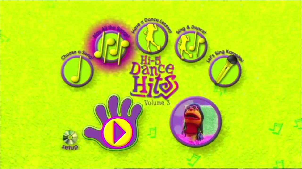 Opening To Hi-5 Dance Hits Volume 3 DVD 2006 - YouTube