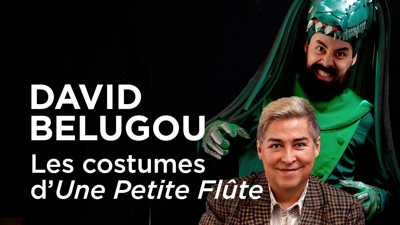 🎙️ 🍭  INTERVIEW / Essayages costumes avec David Belugou | Une Petite Flûte, d'après Mozart