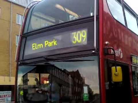 Dagenham (First Capital) Bus Changing Number And Destination. - YouTube