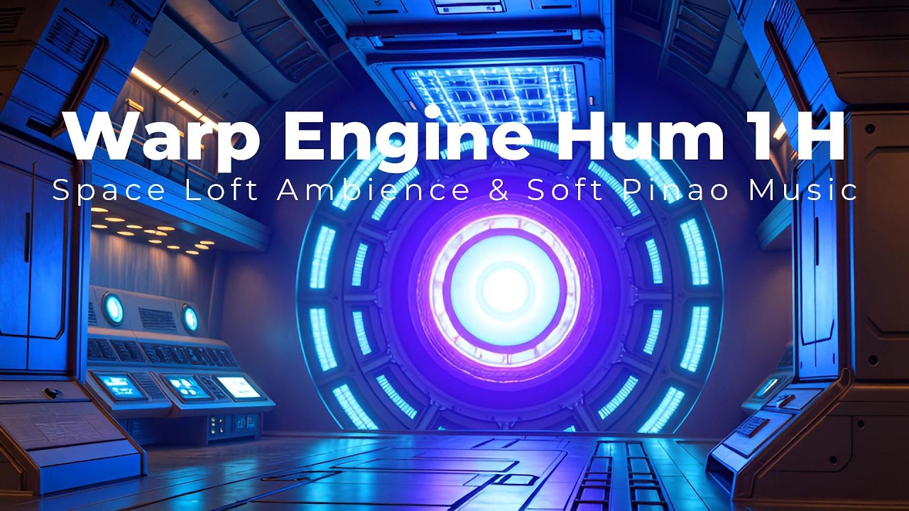 Space Lofts -Ambience  Warp Engine Hum Projection (1 Hour)