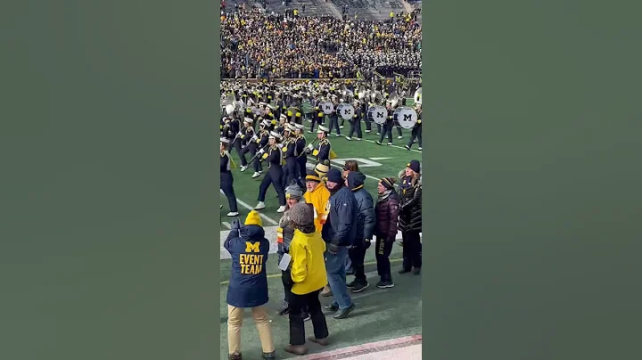 Michigan Marching Band Big House