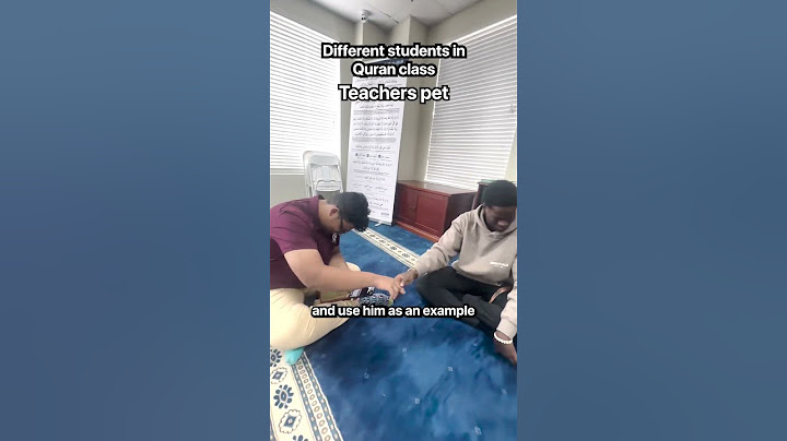 Different types of Students in Quran Class