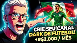 🤑A MINA DE OURO DO MÉXICO! MEUS RESULTADOS DE 1 SEMANA COM CANAL DARK DE NOTÍCIAS (ABRI O ANALYTICS)