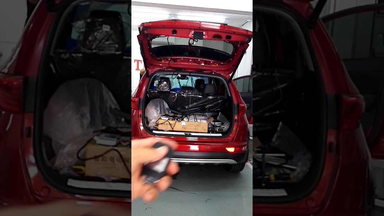 Kia Sportage QL power boot YouTube