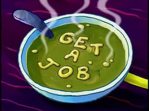 SpongeBob - Here you go. It's alphabet soup. I made it special. (READ DESCRIPTION)