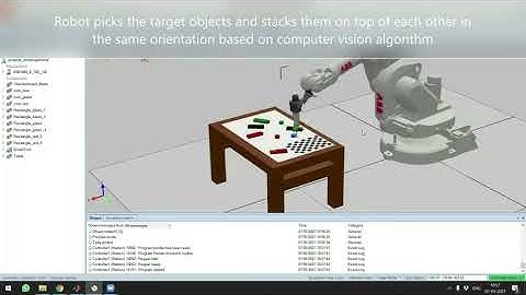 Pick and Place using Computer Vision