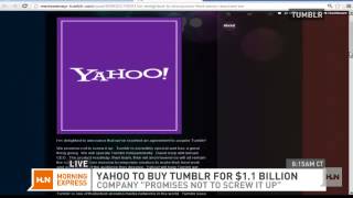 Yahoo!   Tumblr = F-bomb?