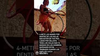 Hula hoop - Tutorial de mándala con 6 hulas (español)