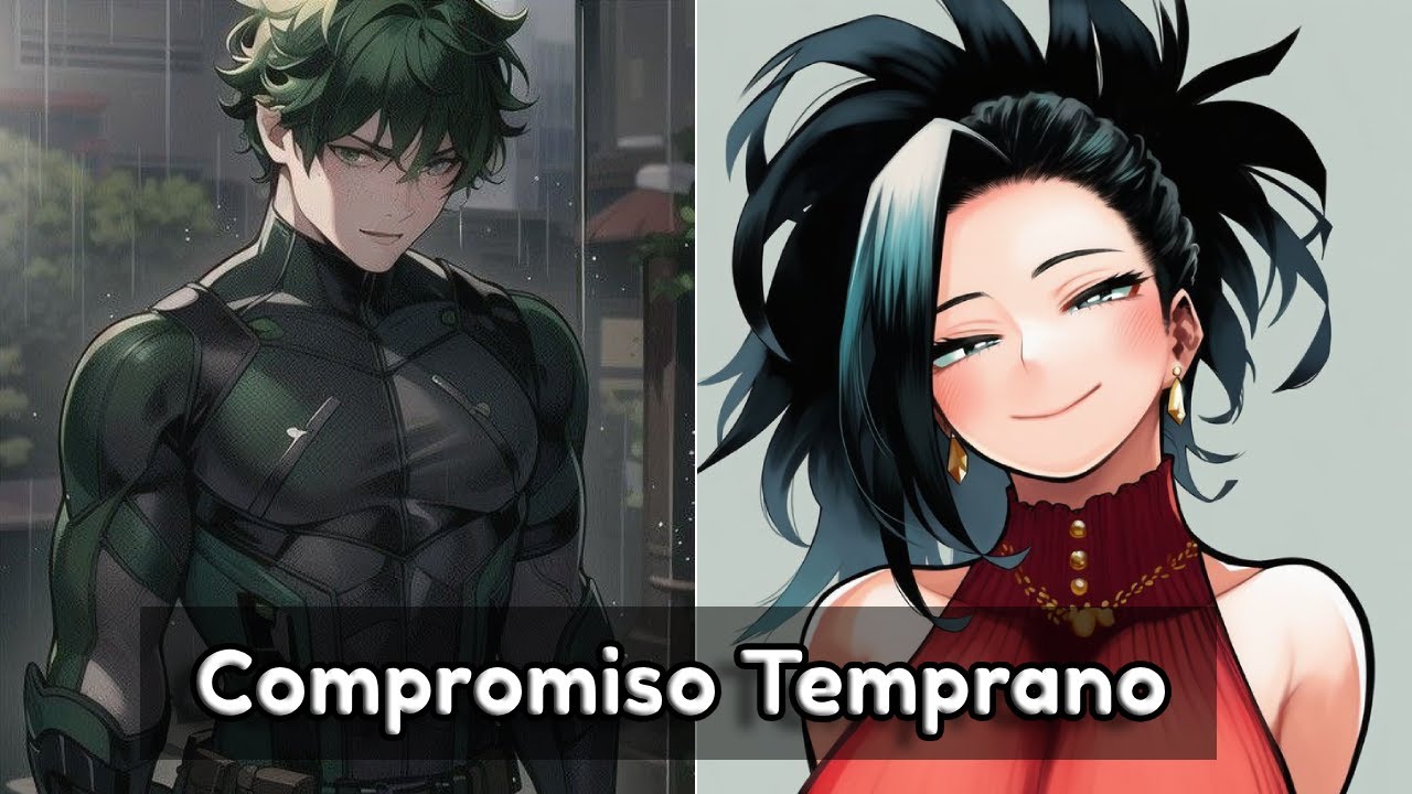 ¿QHPS Izuku salvaba a Momo antes de la UA y ella le pedía matrimonio? | Capítulos 39 al 41