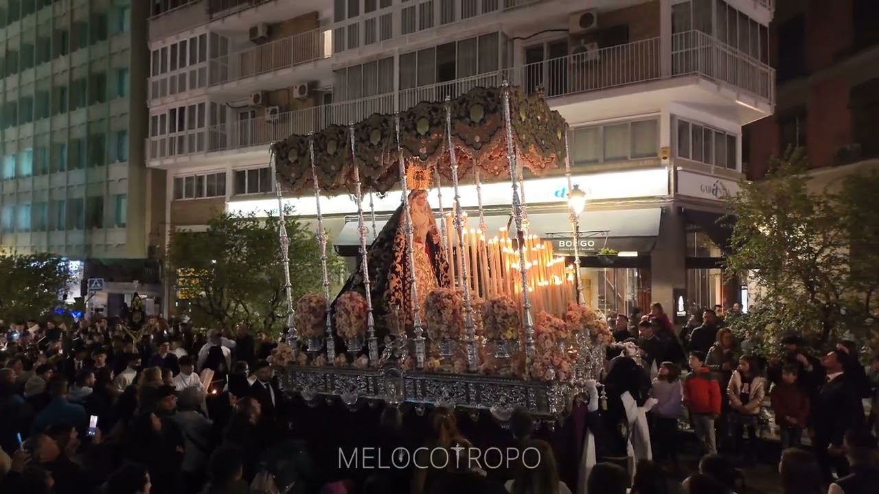 [4K] VIRGEN DE LAS PENAS POR PLAZA ISABEL LA CATOLICA | PACIENCIA Y PENAS | GRANADA 2025