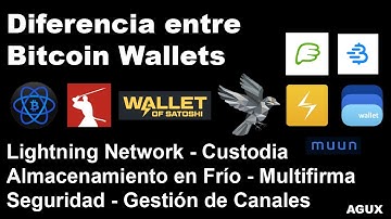 Cómo diferenciar distintos tipos de wallets para Bitcoin