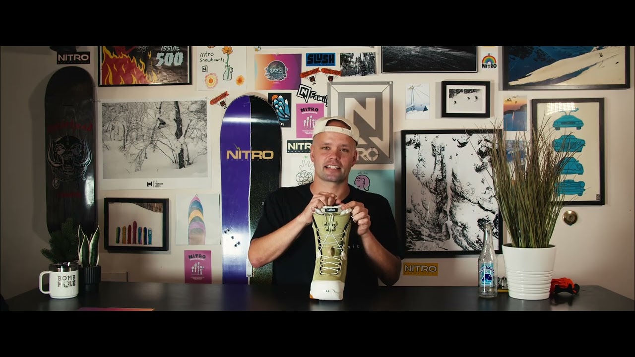 2025 Nitro Monarch TLS Snowboard Boot - YouTube