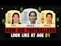 THIS IS HOW FOOTBALLERS LOOKED LIKE AT AGE 21? 😱🔥| FT. VAN DIJK, MESSI, RONALDO... etc