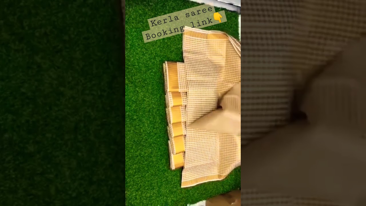 Kerla saree - Beautiful design 