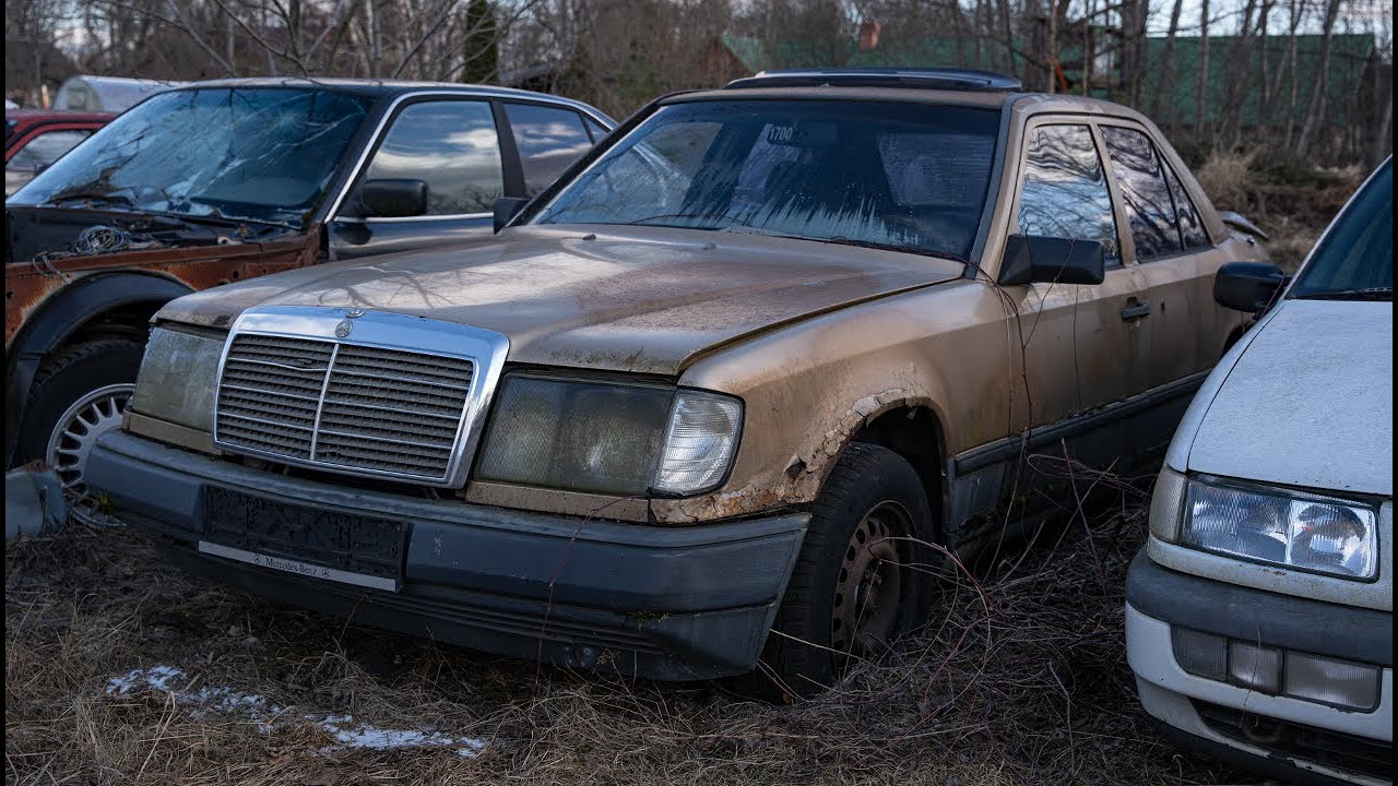 ⁣Starting Mercedes-Benz w124 300D After 12 Years + Test Drive