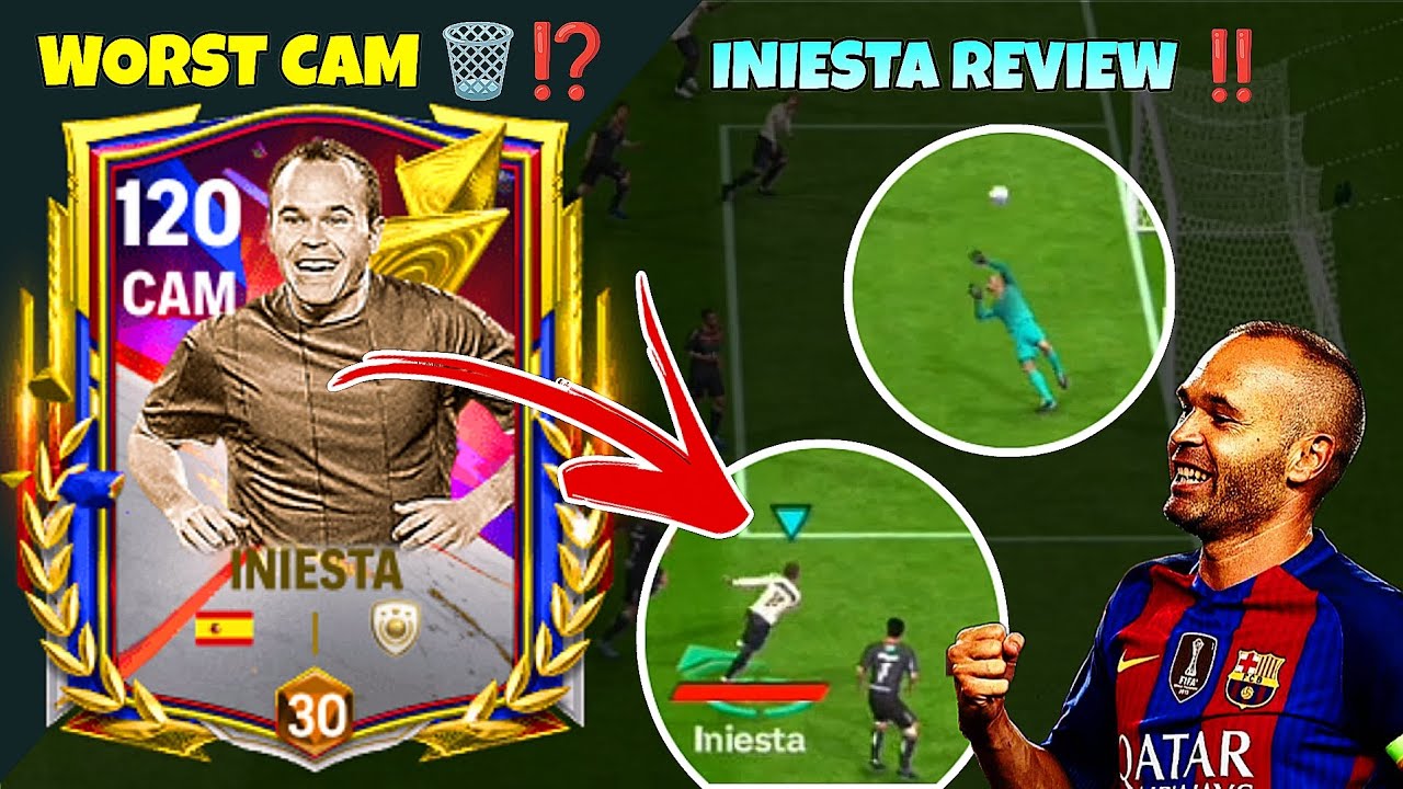 Этот Иньеста (115) — худший игрок в мобильном приложении Cam FC 🤔⁉️Обзор Иньесты в мобильном прил...