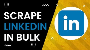 How To Scrape LinkedIn Data In Bulk - step by step guide | Best Tool to scrape LinkedIn data 🤖