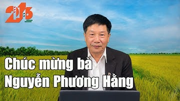 Chúc mừng bà Nguyễn Phương Hằng! #diendan216