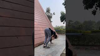 Wall Spin Tutorial for Beginners 🔄 | 7 Easy Steps #calisthenics #fitness #shorts