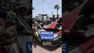Israeli Airstrike Targets A Vehicle In Sidon